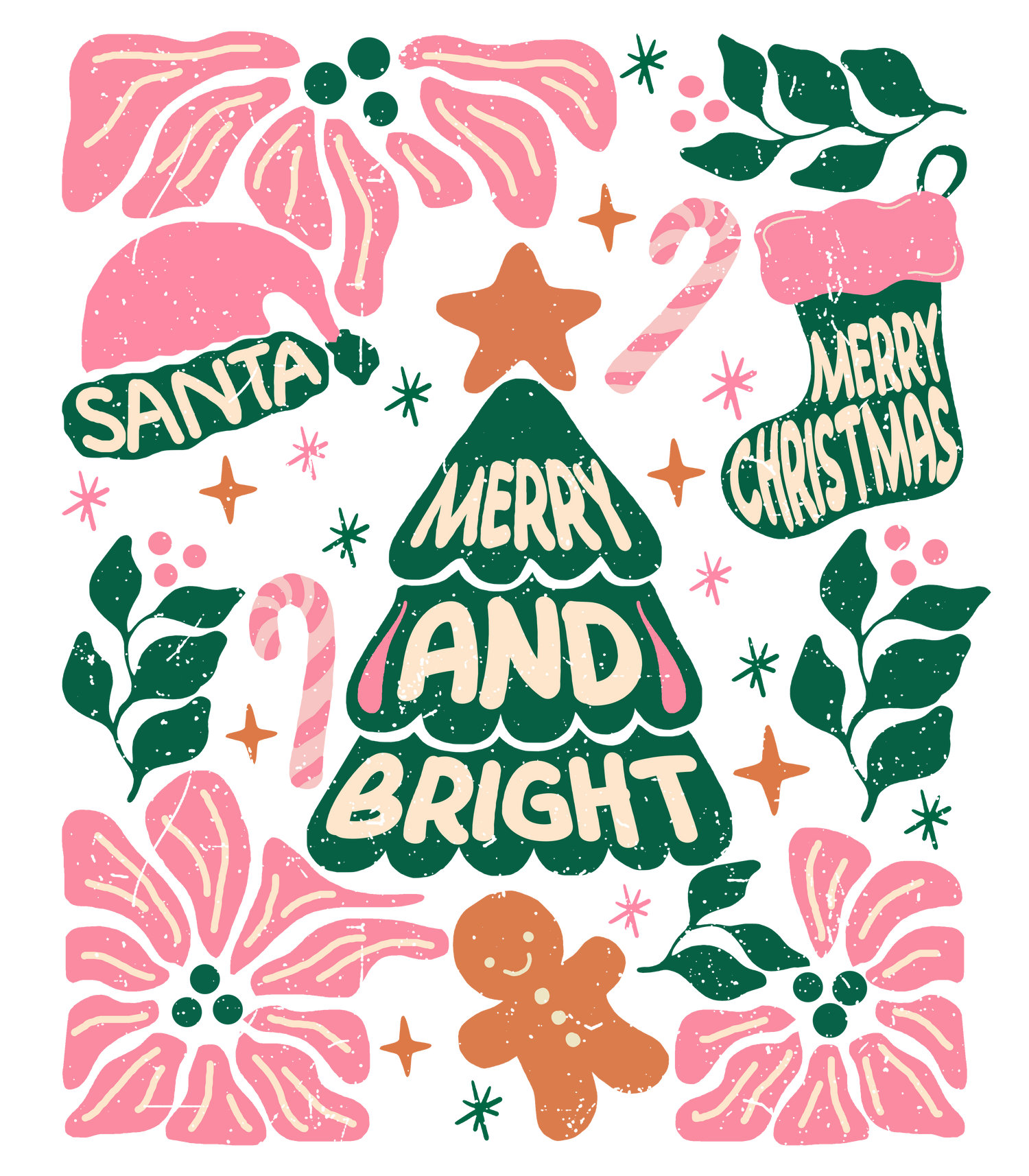 MERRY + BRIGHT FLORAL