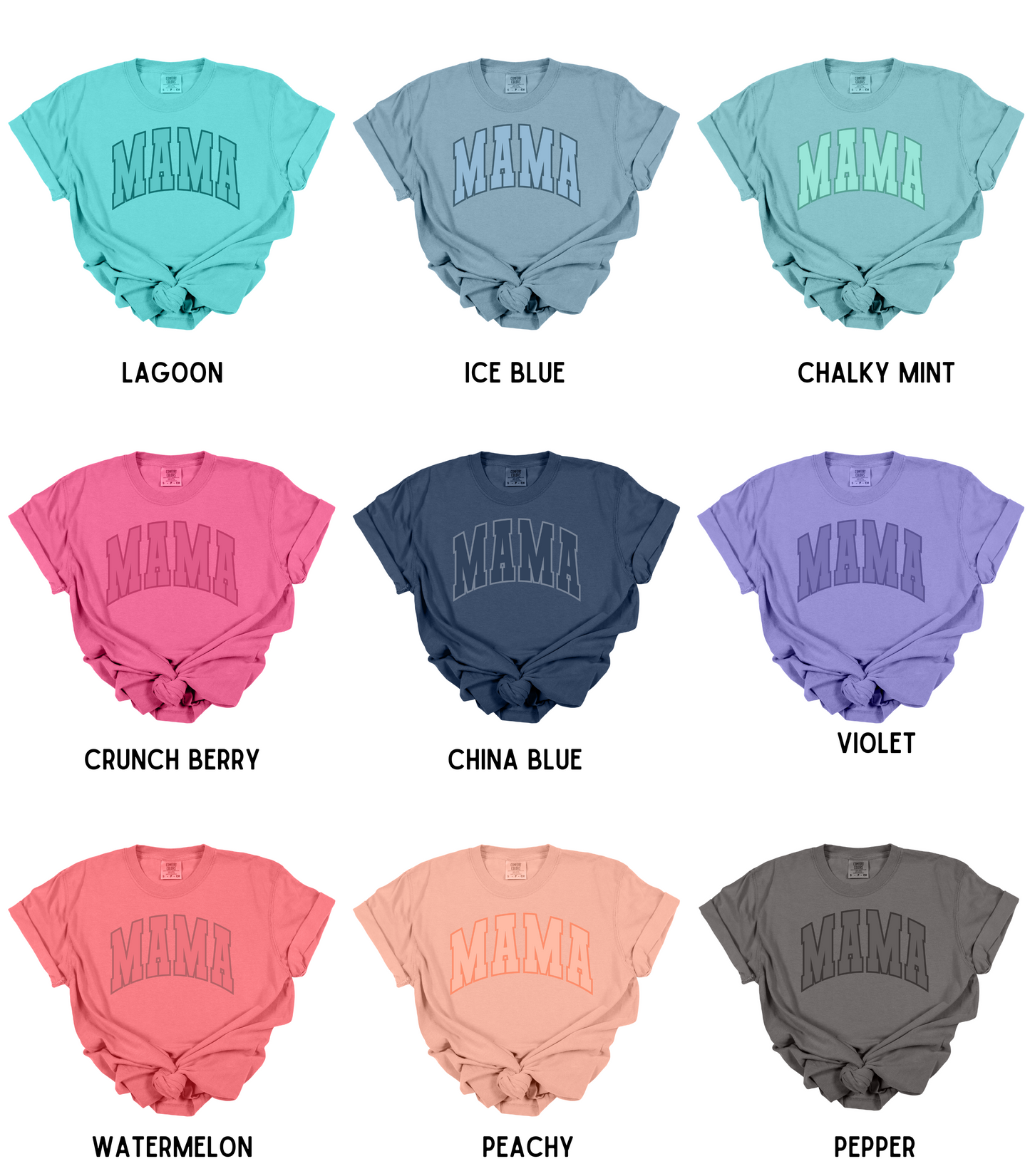 MONO CHROME MAMA TEE