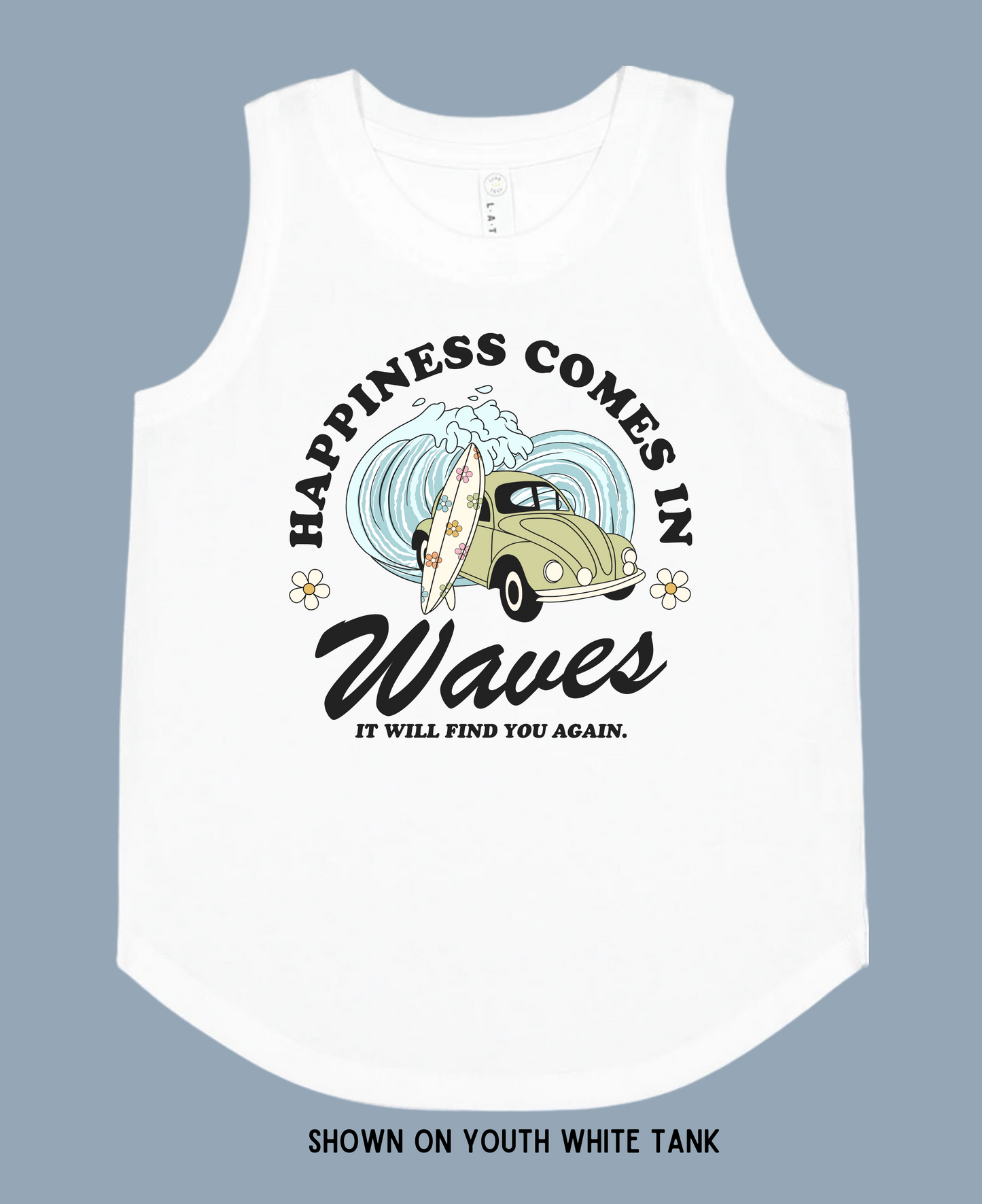 KIDS HAPPINESS COMES IN WAVES