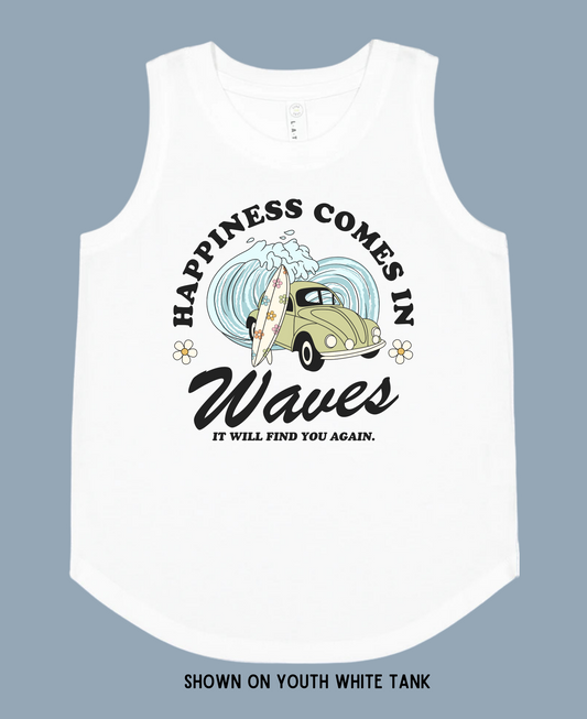 KIDS HAPPINESS COMES IN WAVES