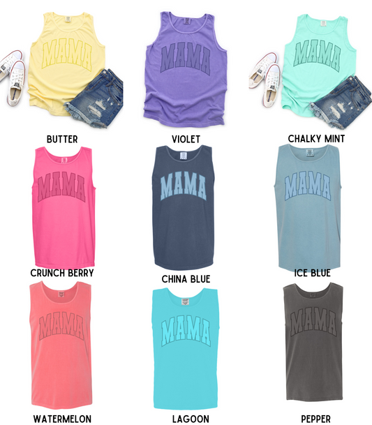 MONO CHROME MAMA TANKS