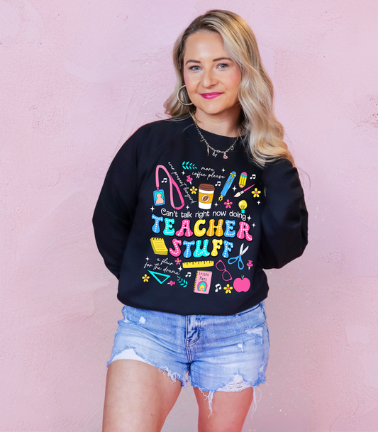 CAN'T TALK RIGHT NOW BUSY TEACHER STUFF