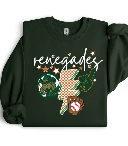 RENEGADES STAR BURST - NAME + NUMBER ON BACK