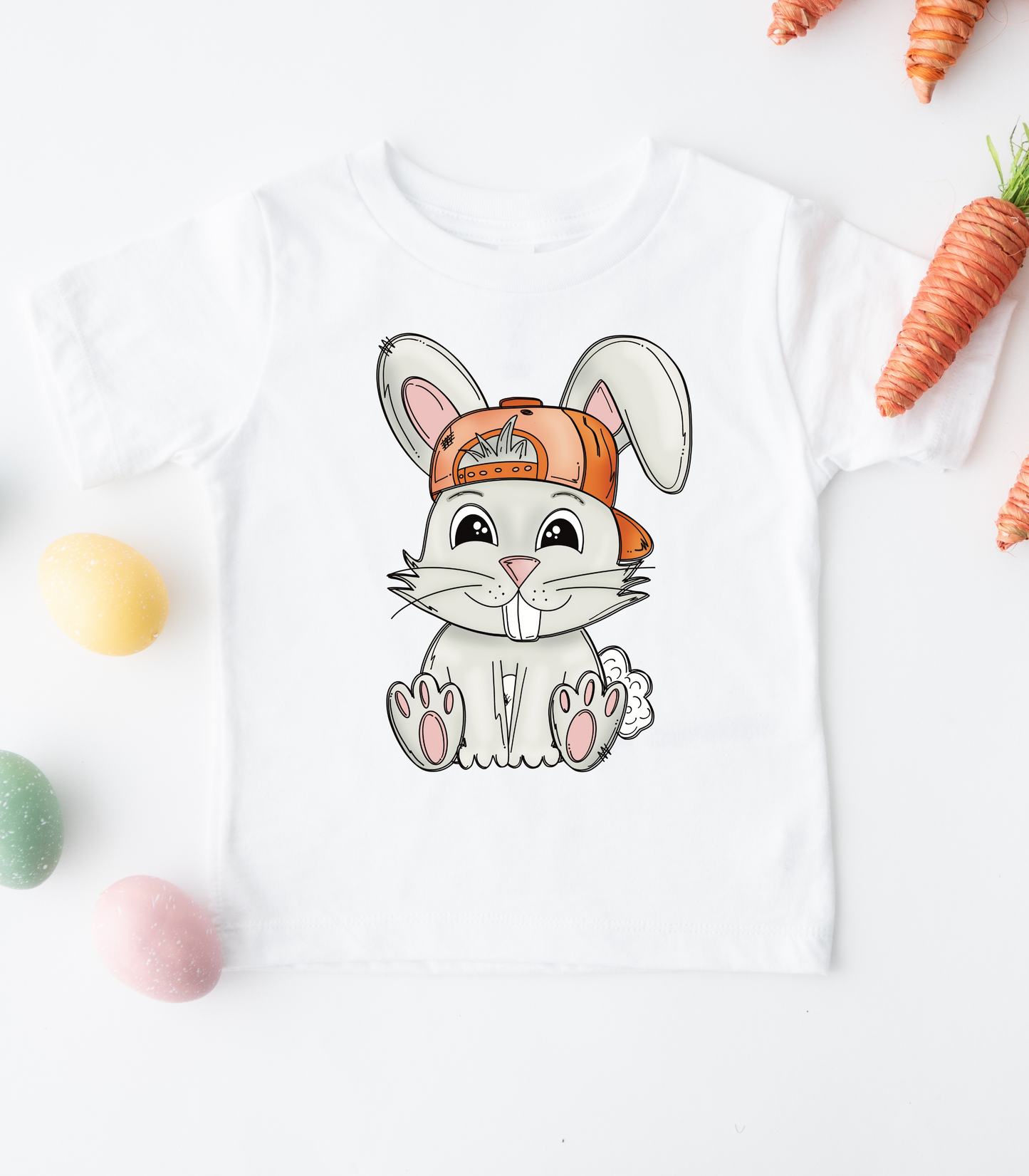 KIDS EASTER BUNNY HAT TEE