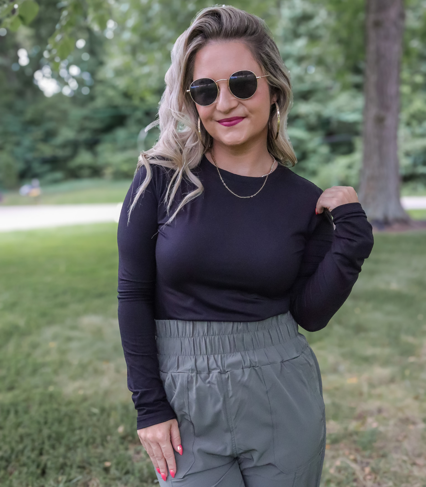 ESSENTIAL BASIC BUTTER SOFT LONG SLEEVE TEE