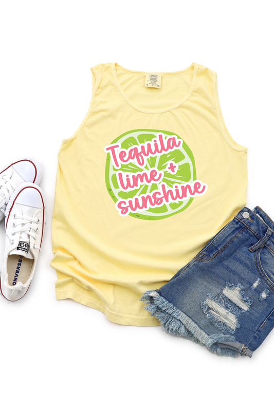TEQUILA LIME + SUNSHINE - TUESDAY TEE