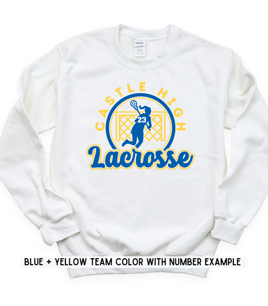 ADULT CUSTOMIZABLE ARC LACROSSE CREWNECK