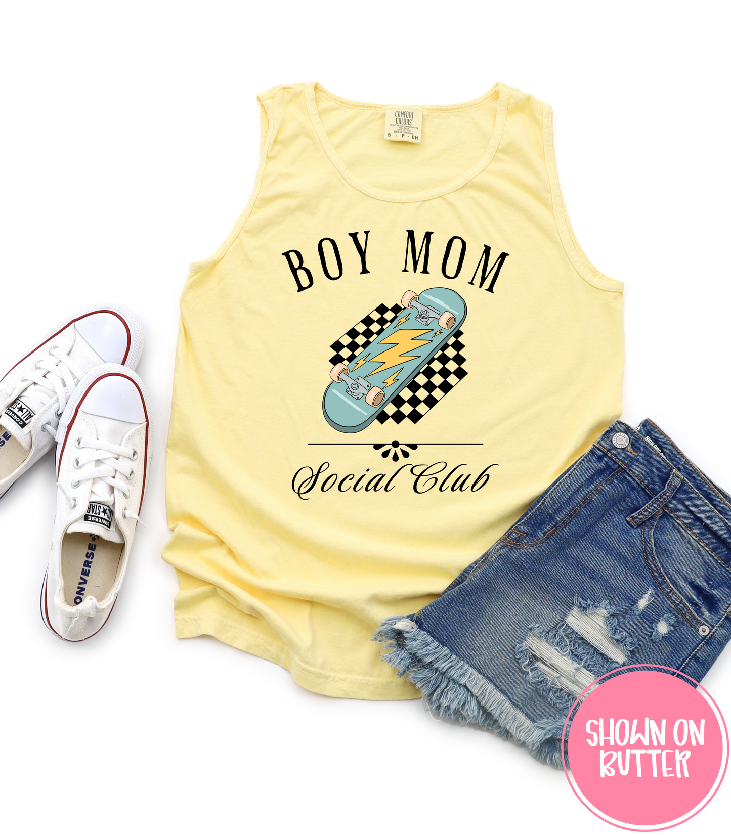 BOY MOM SOCIAL CLUB - TEE, TANKS + LONG SLEEVE TEE