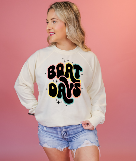 BOAT DAYS FRONT DESIGN ONLY