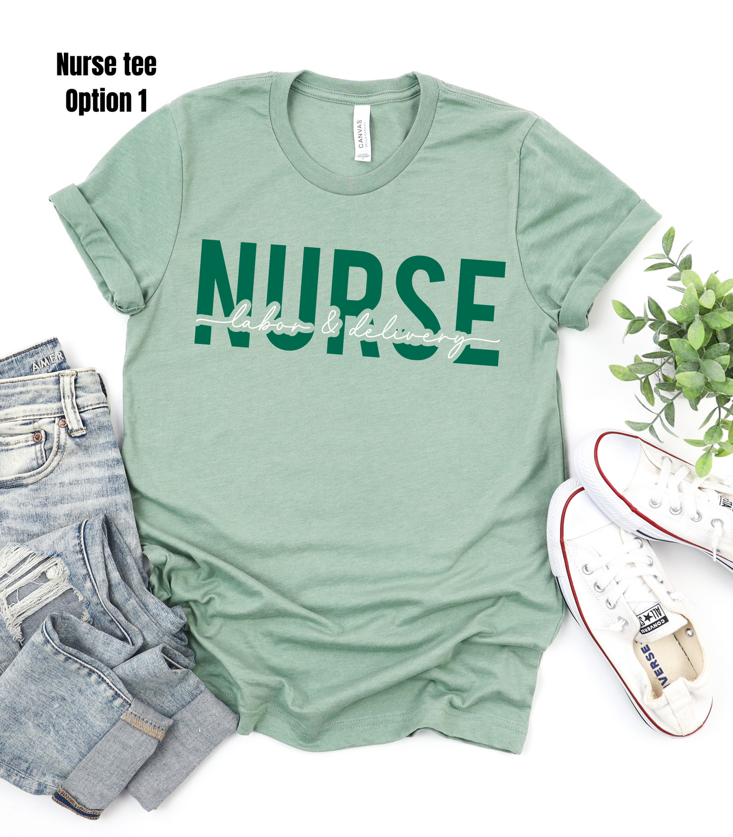ST. VINCENT NURSE TEE OPTIONS