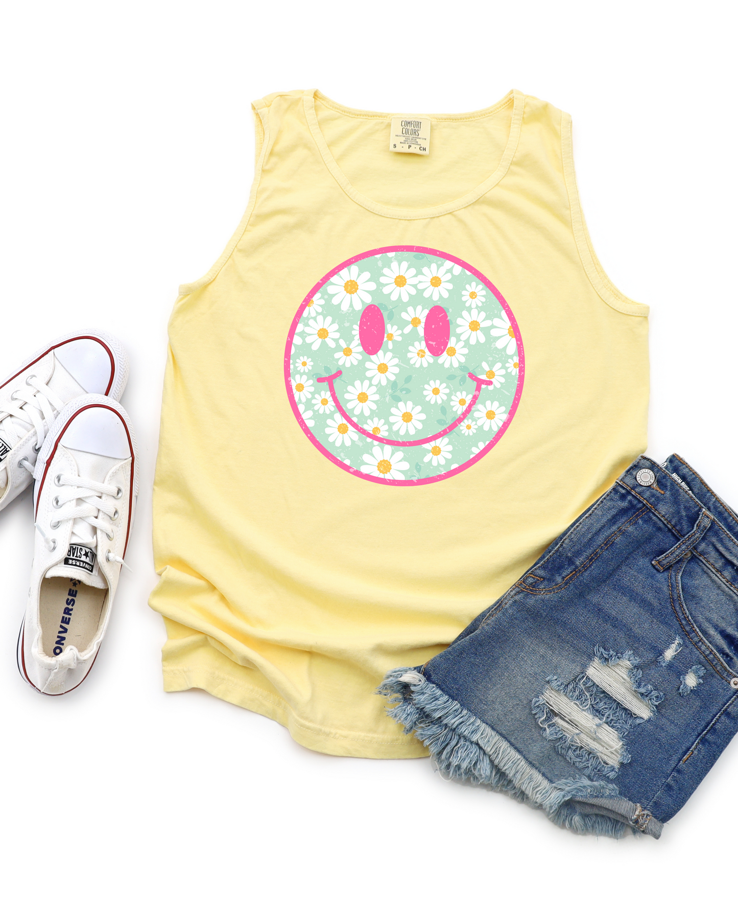 FLORAL SUMMER SMILEY ADULT