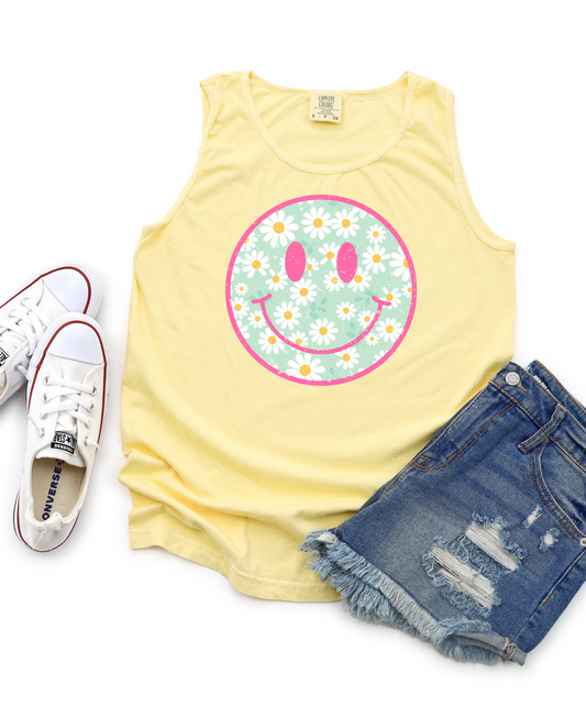 FLORAL SUMMER SMILEY ADULT