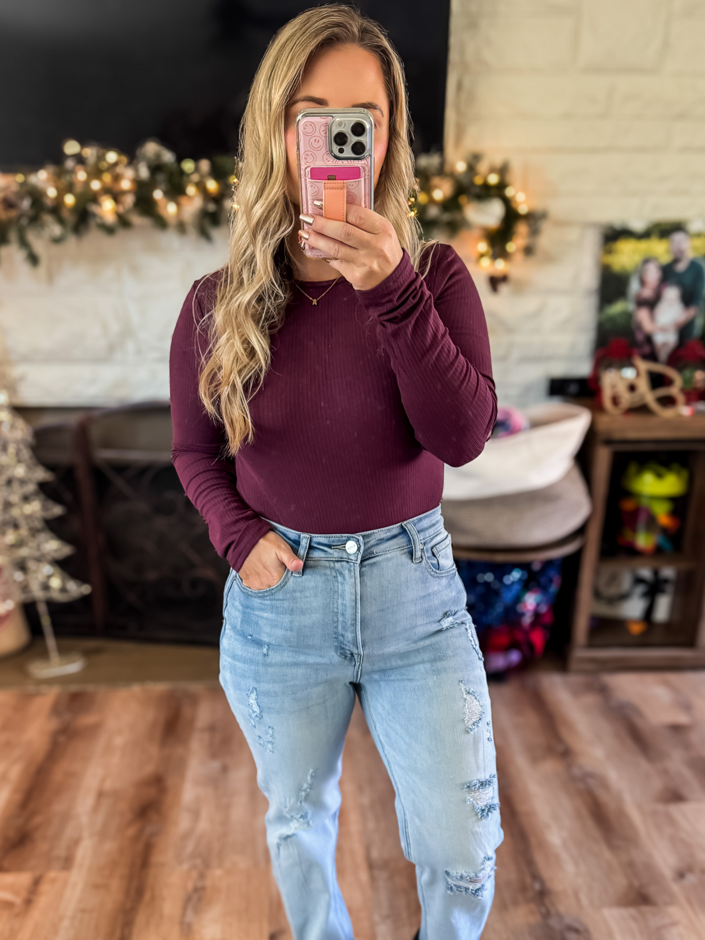 DON'T DOUBT ME NOW RIBBED BODYSUIT
