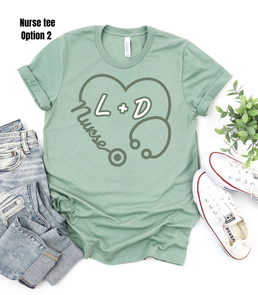 ST. VINCENT NURSE TEE OPTIONS