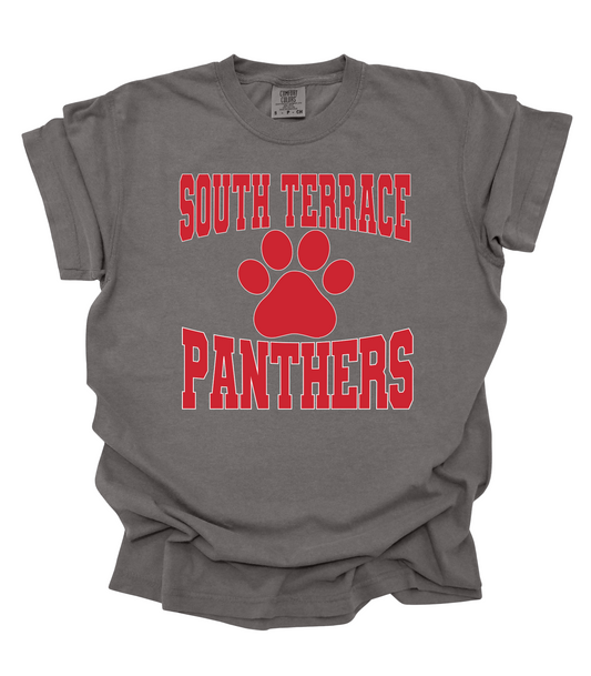 SOUTH TERRACE RED/WHITE PAW