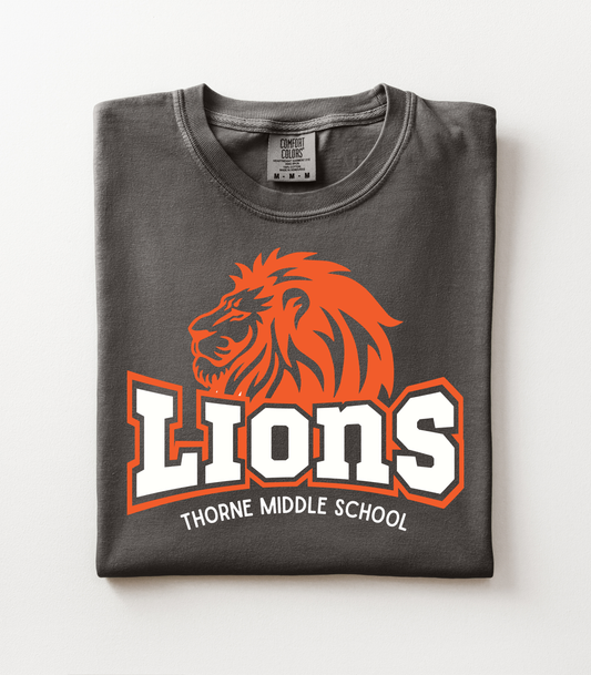 LIONS MS ORANGE - TEES + LONG SLEEVE TEES