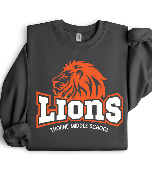 LIONS MS ORANGE - SWEATSHIRT OPTIONS