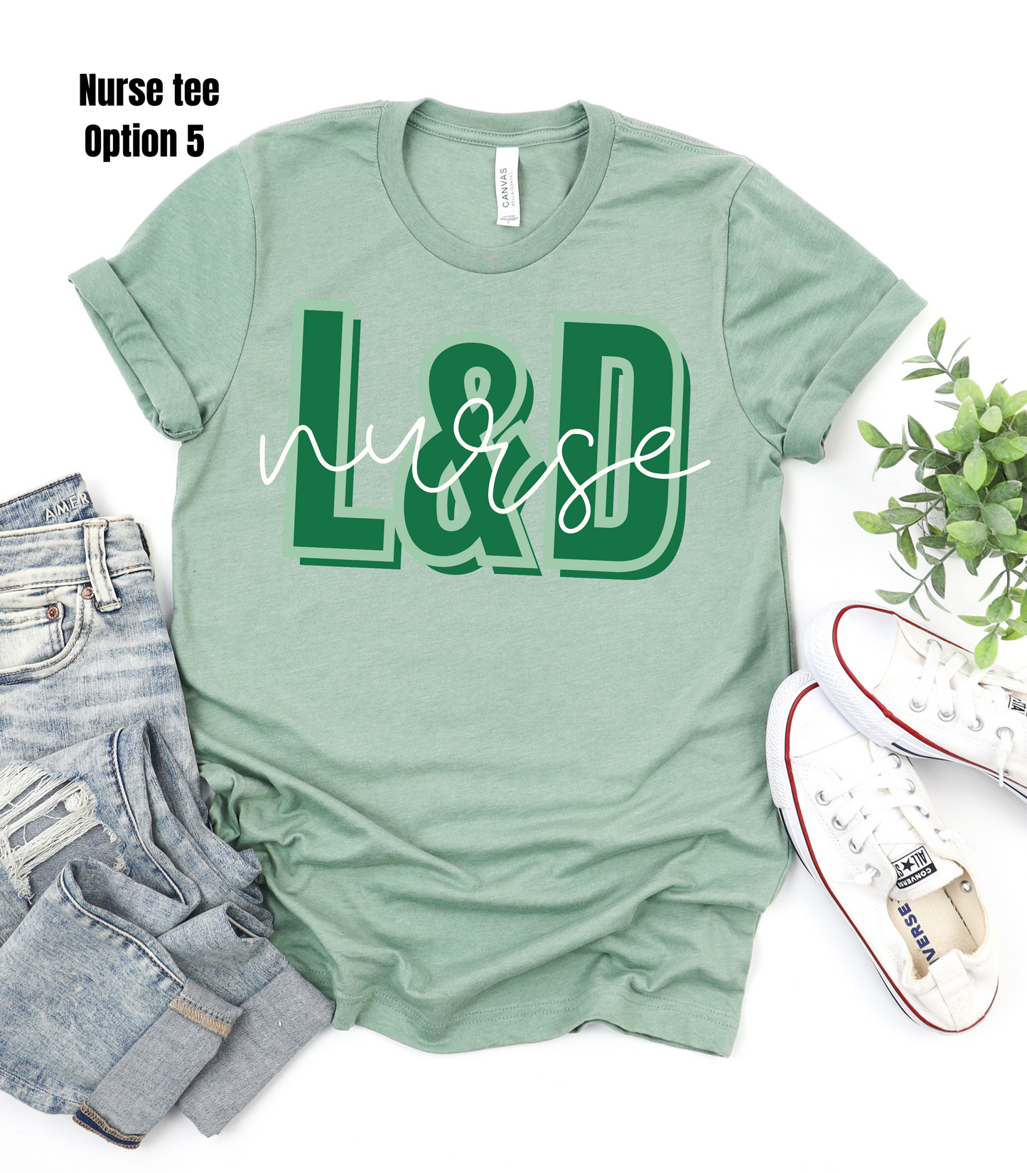 ST. VINCENT NURSE TEE OPTIONS