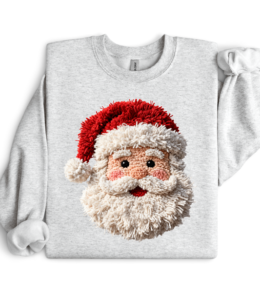 FAUX YARN SANTA - SWEATSHIRT OPTIONS