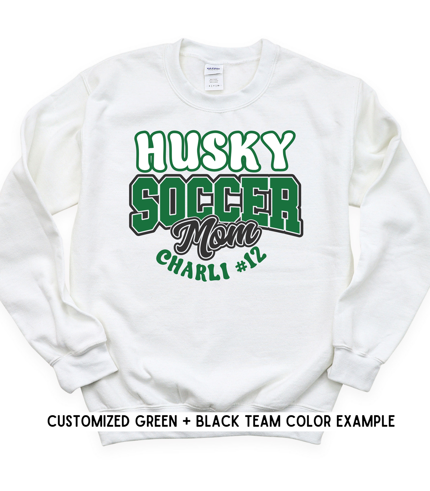 SOCCER MOM CUSTOMIZABLE CREWNECK