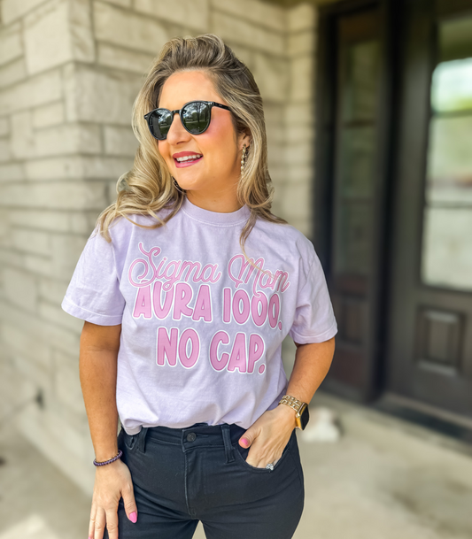 SIGMA MOM - TEE, TANKS + LONG SLEEVE TEE - PJ EXCLUSIVE