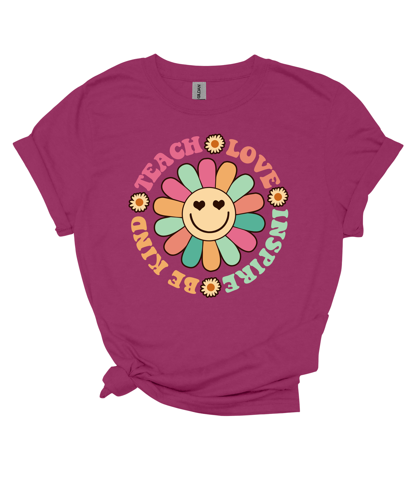 RETRO TEACH.LOVE.INSPIRE.BE KIND