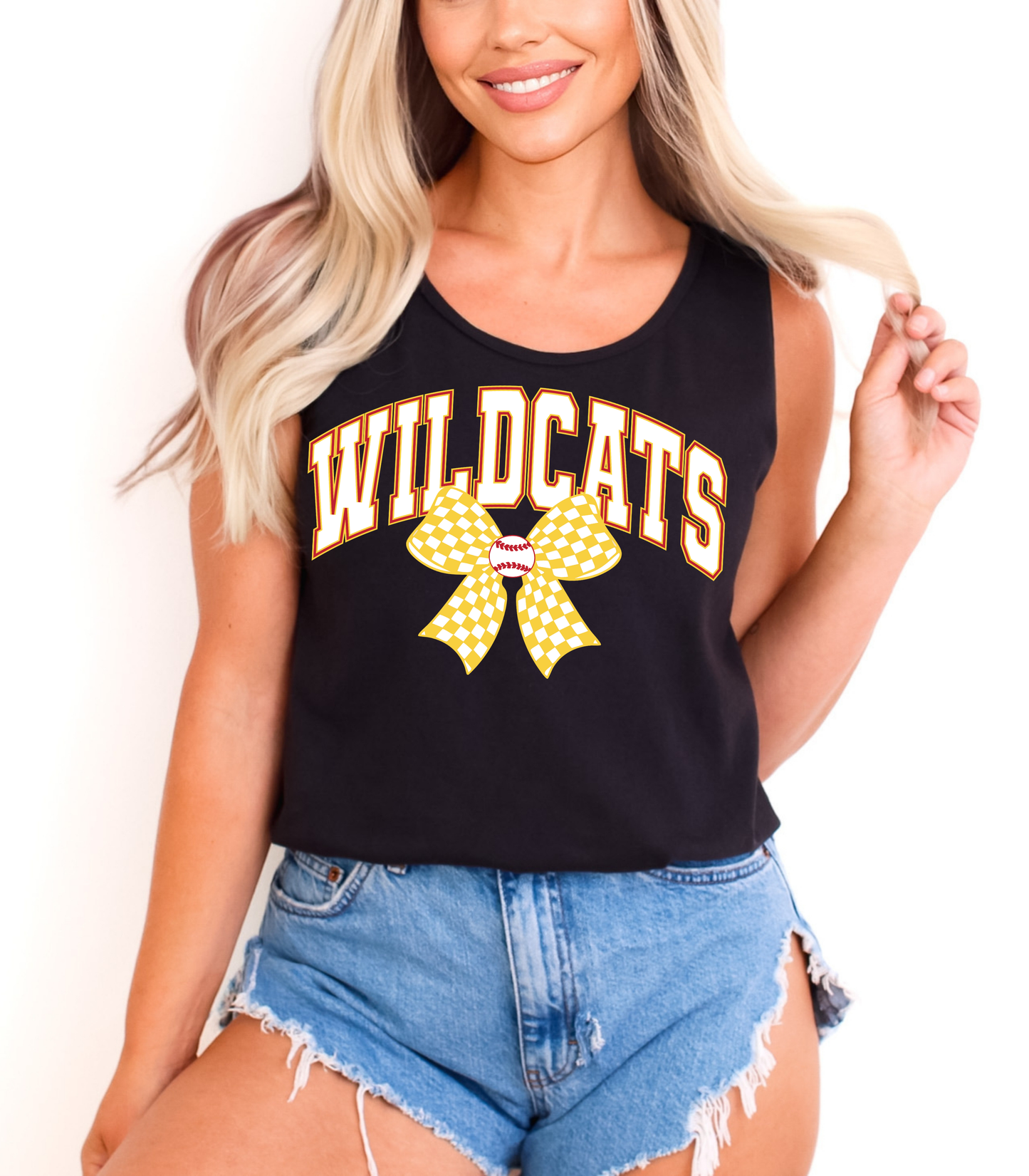 CUSTOM VARSITY BASEBALL CHECKERED BOW - PJ EXCLUSIVE - MULTIPLE STYLES