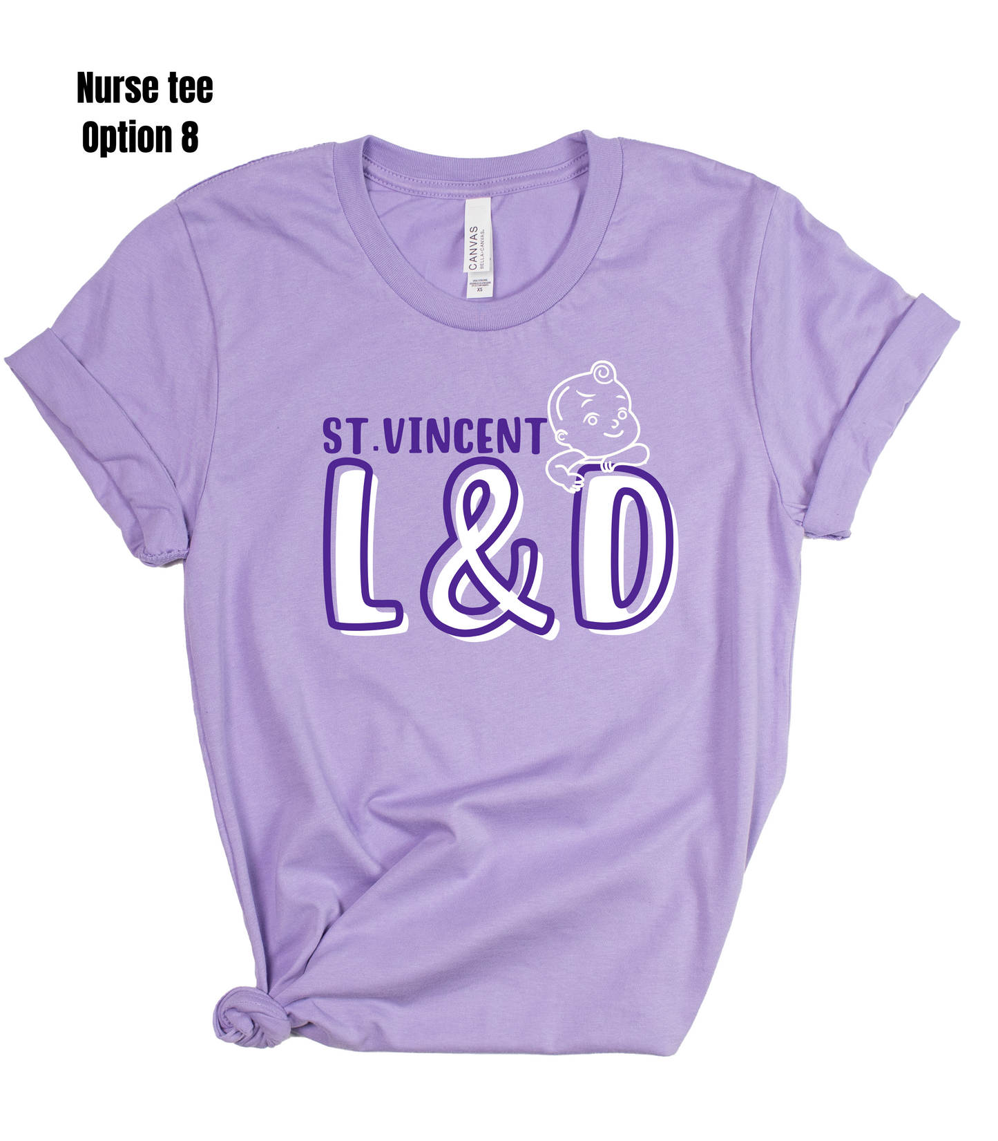 ST. VINCENT NURSE TEE OPTIONS