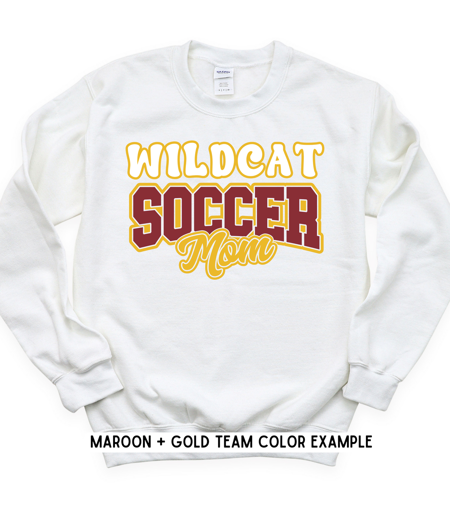 SOCCER MOM CUSTOMIZABLE CREWNECK