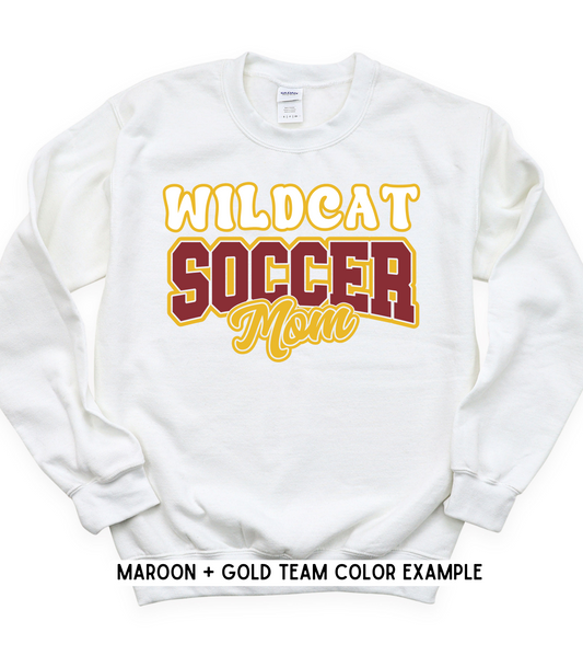 SOCCER MOM CUSTOMIZABLE CREWNECK