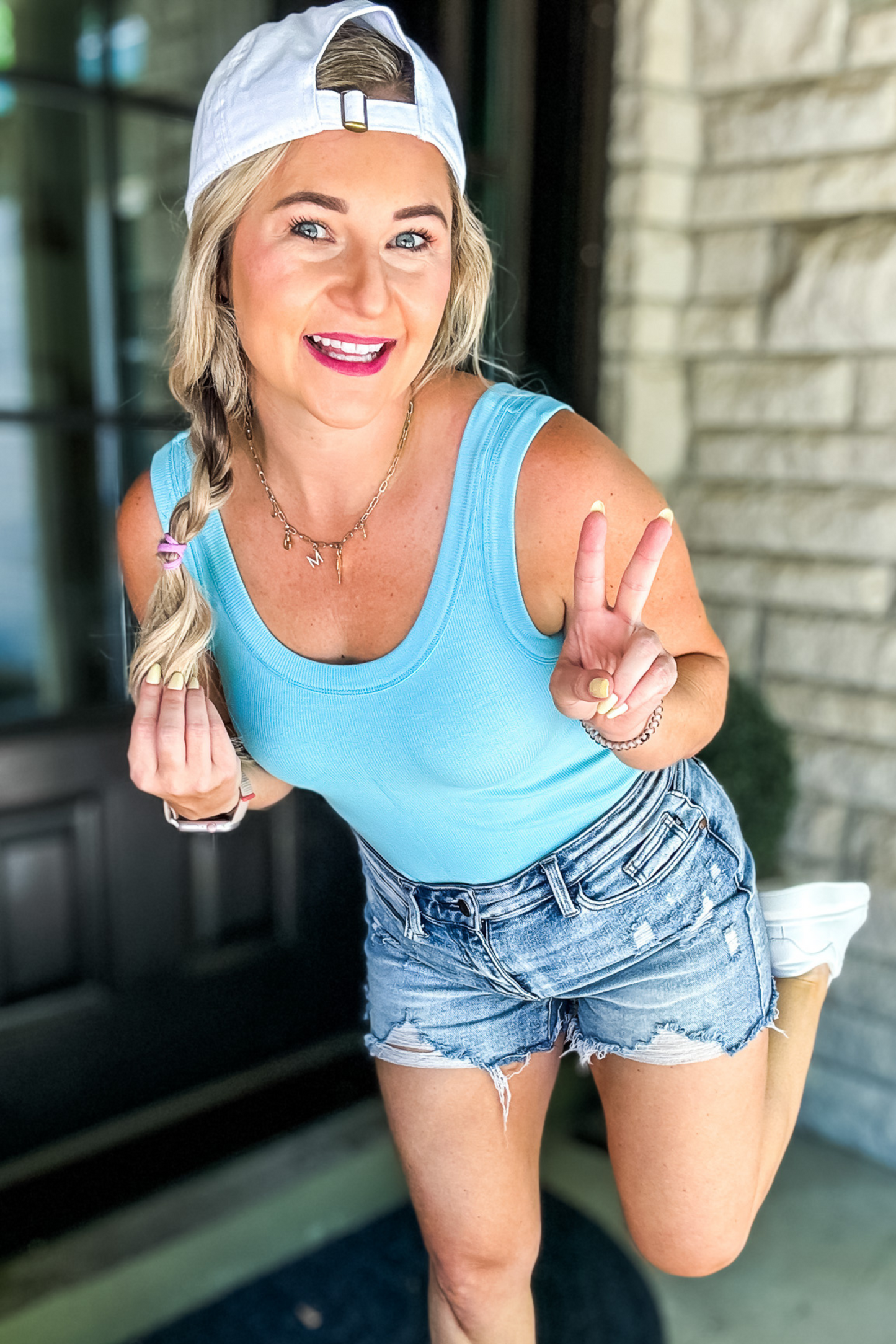 GULF COAST RIBBED BODYSUIT