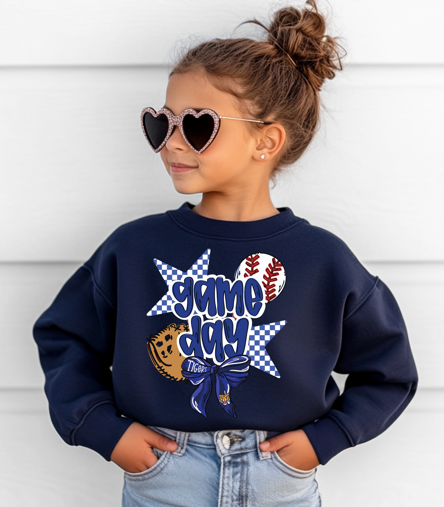 CUSTOM GAME DAY BASEBALL COLLAGE - PJ EXCLUSIVE - TODDLER/YOUTH