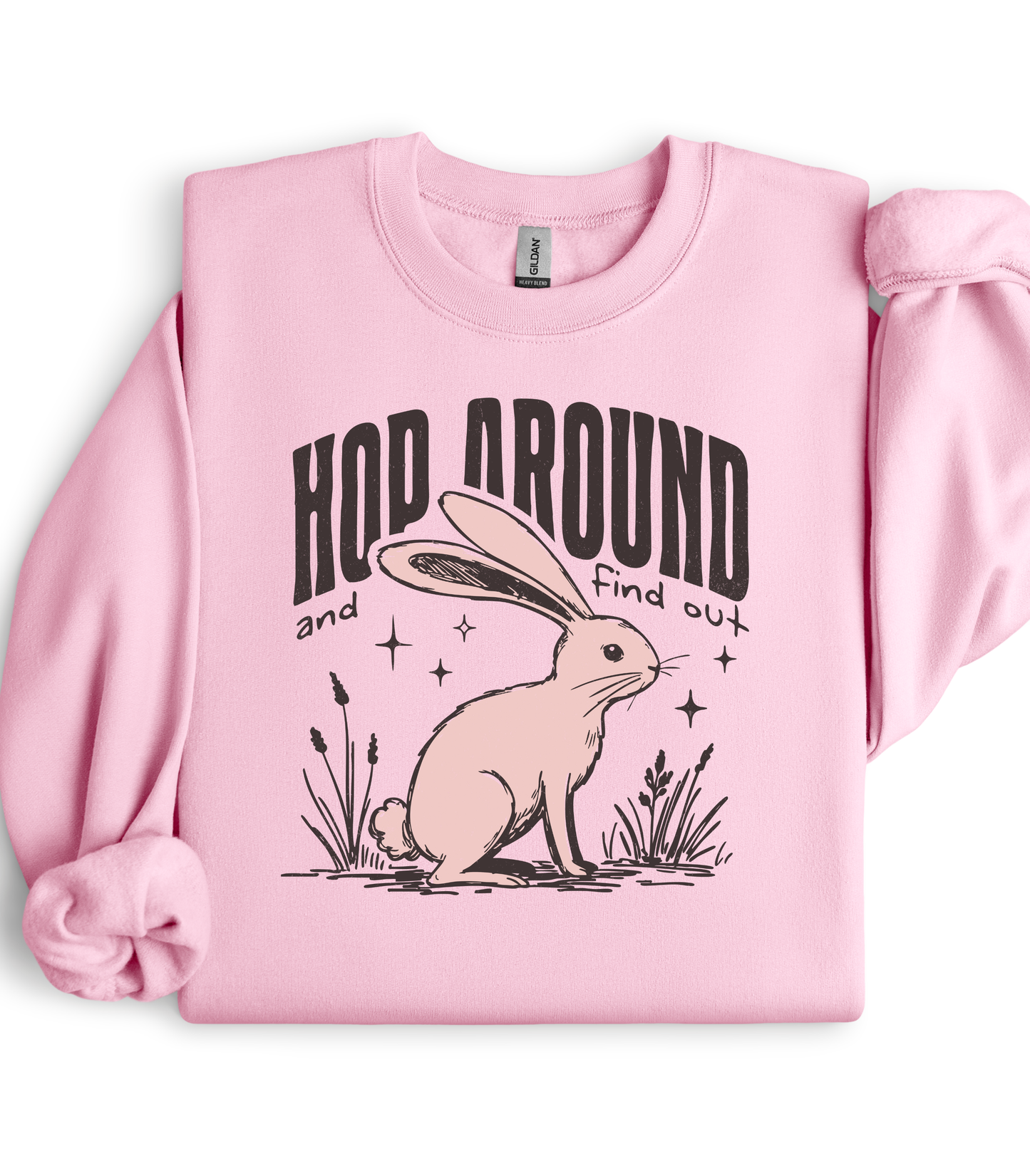 HOP AROUND AND FIND OUT TEE/CREW
