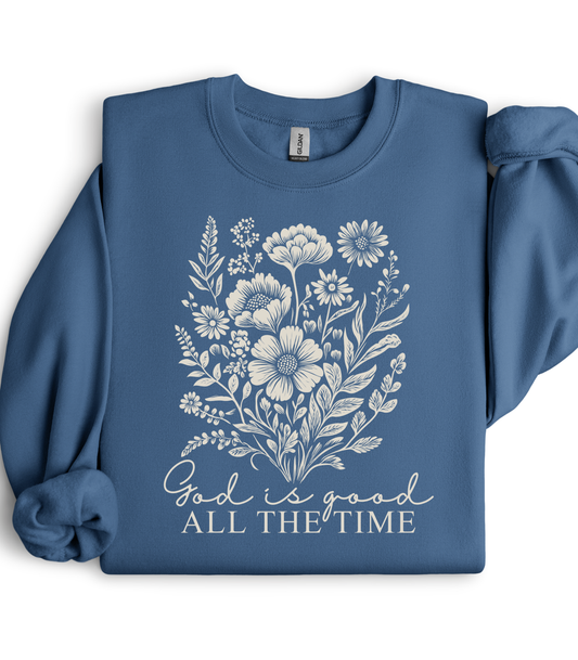 GOD IS GOOD ALL THE TIME TEE/CREW