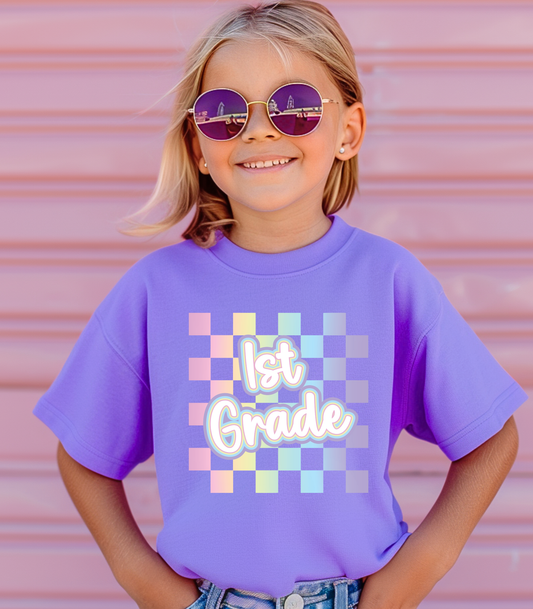 CHECKERED GRADE PASTEL - PJ EXLUSIVE