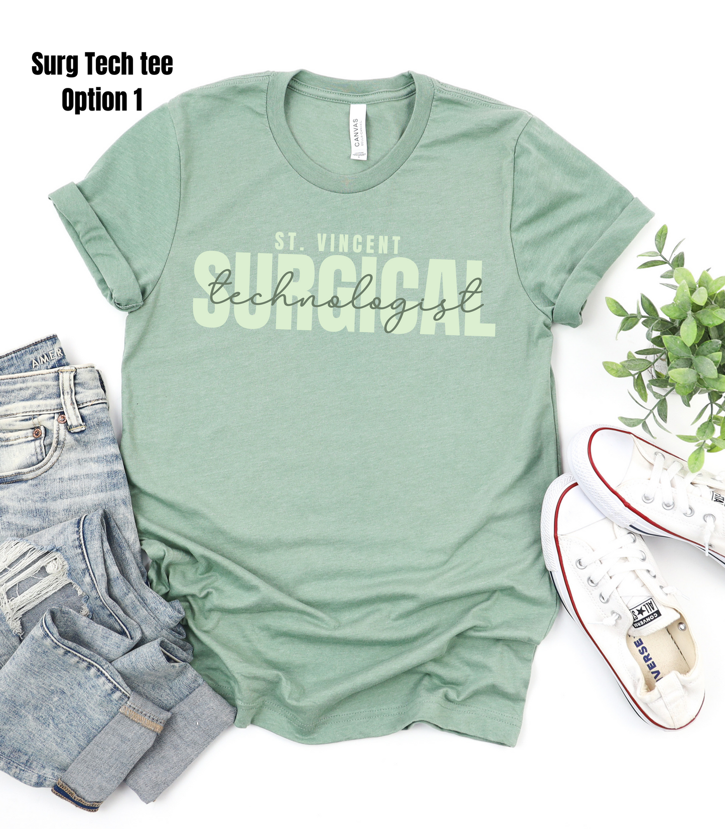 SURGICAL TECH TEE OPTIONS