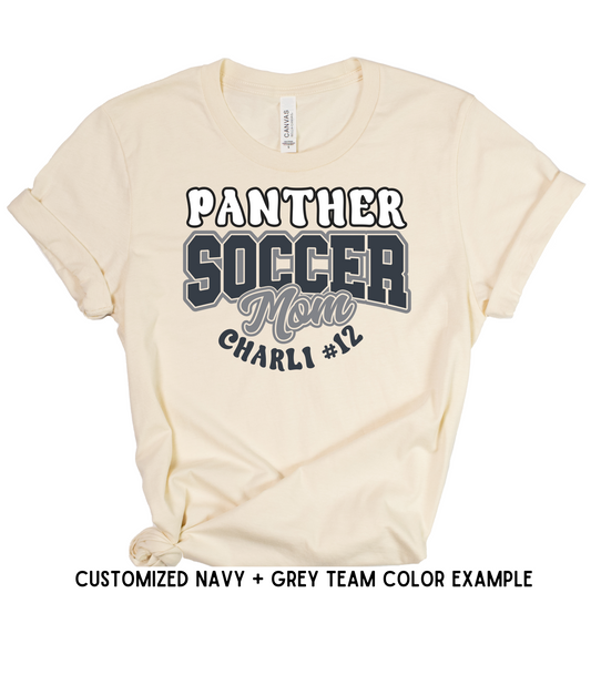 MASCOT SOCCER MOM CUSTOMIZABLE TEE