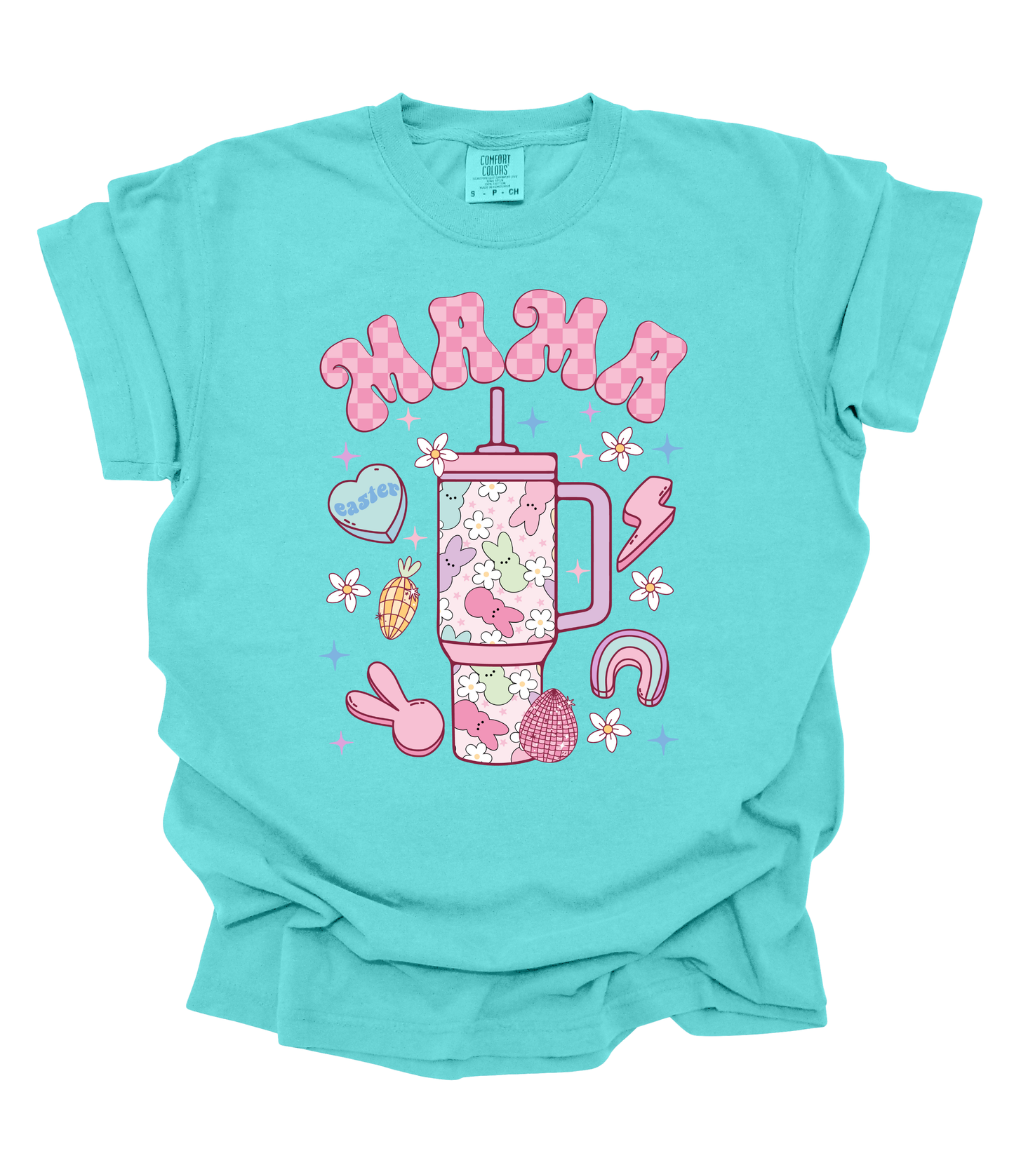 MAMA EASTER DRINK TEE/CREW