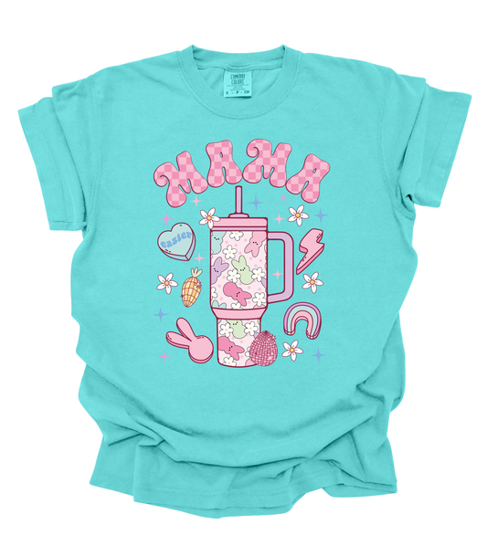 MAMA EASTER DRINK TEE/CREW