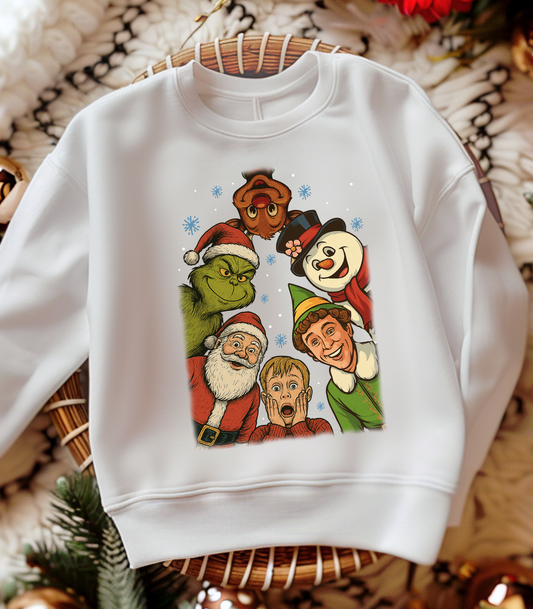 YOUTH PEEK A BOO CHRISTMAS FAVORITES - TODDLER & YOUTH SWEATSHIRT OPTIONS