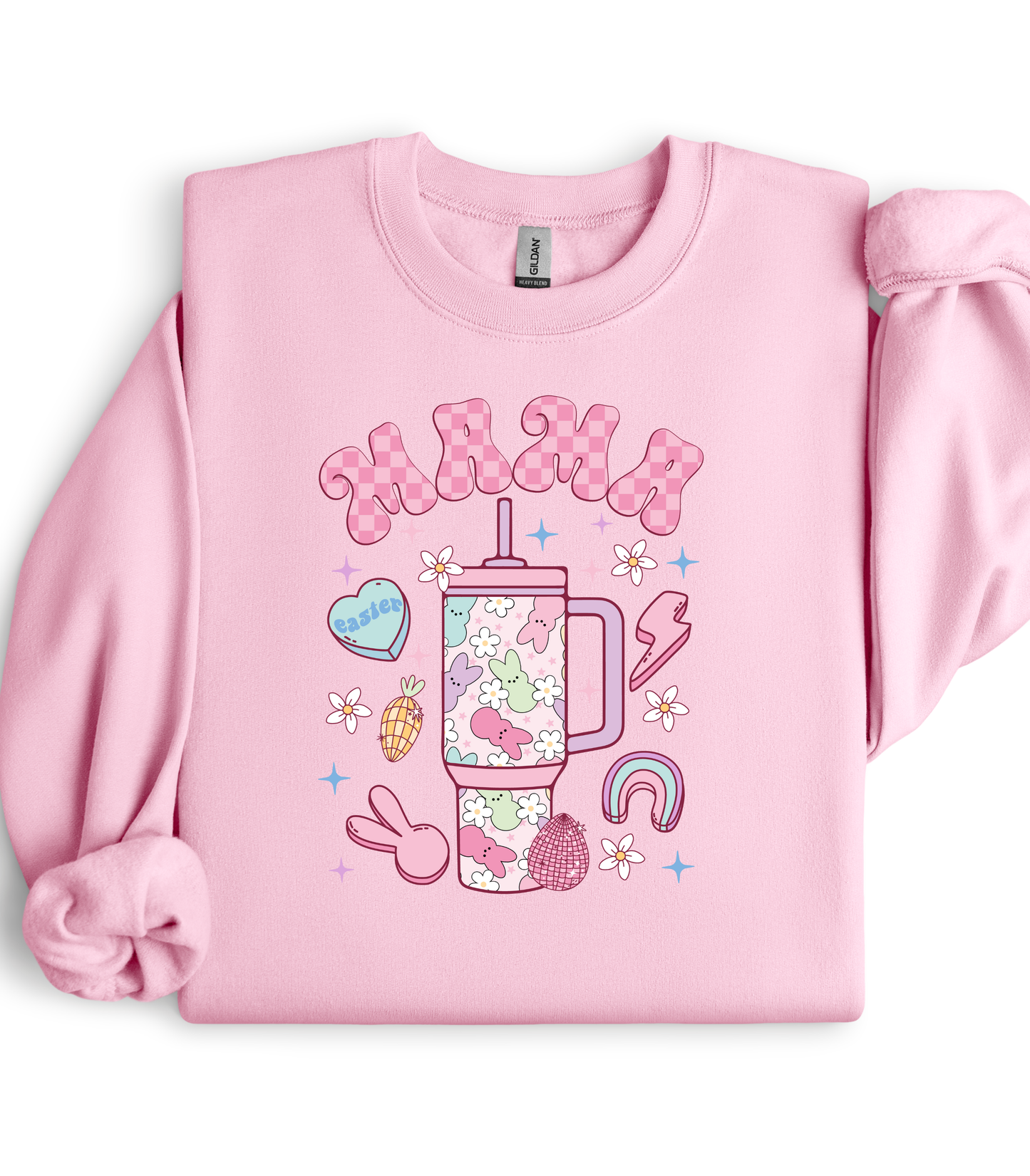 MAMA EASTER DRINK TEE/CREW