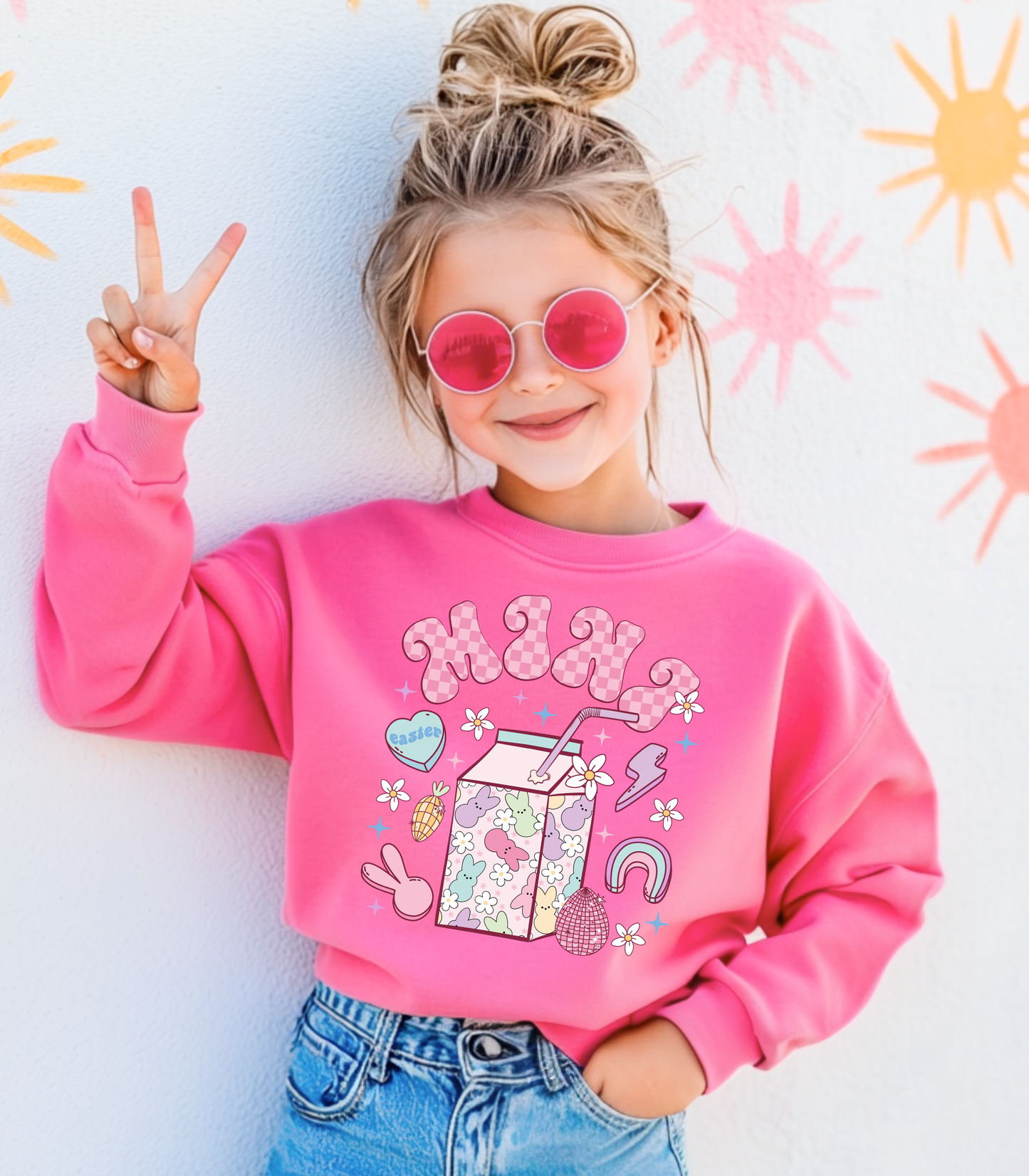MINI EASTER DRINK TEE/CREW - TODDLER/YOUTH