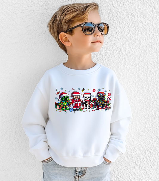YOUTH CREEPER CHRISTMAS - TODDLER & YOUTH SWEATSHIRT OPTIONS