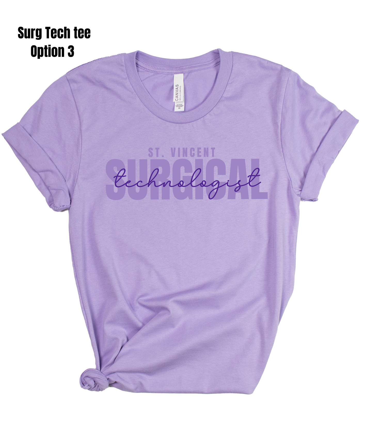 SURGICAL TECH TEE OPTIONS
