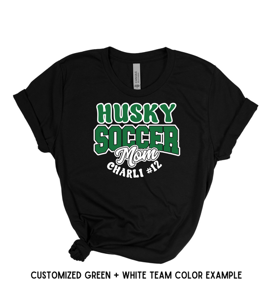 MASCOT SOCCER MOM CUSTOMIZABLE TEE