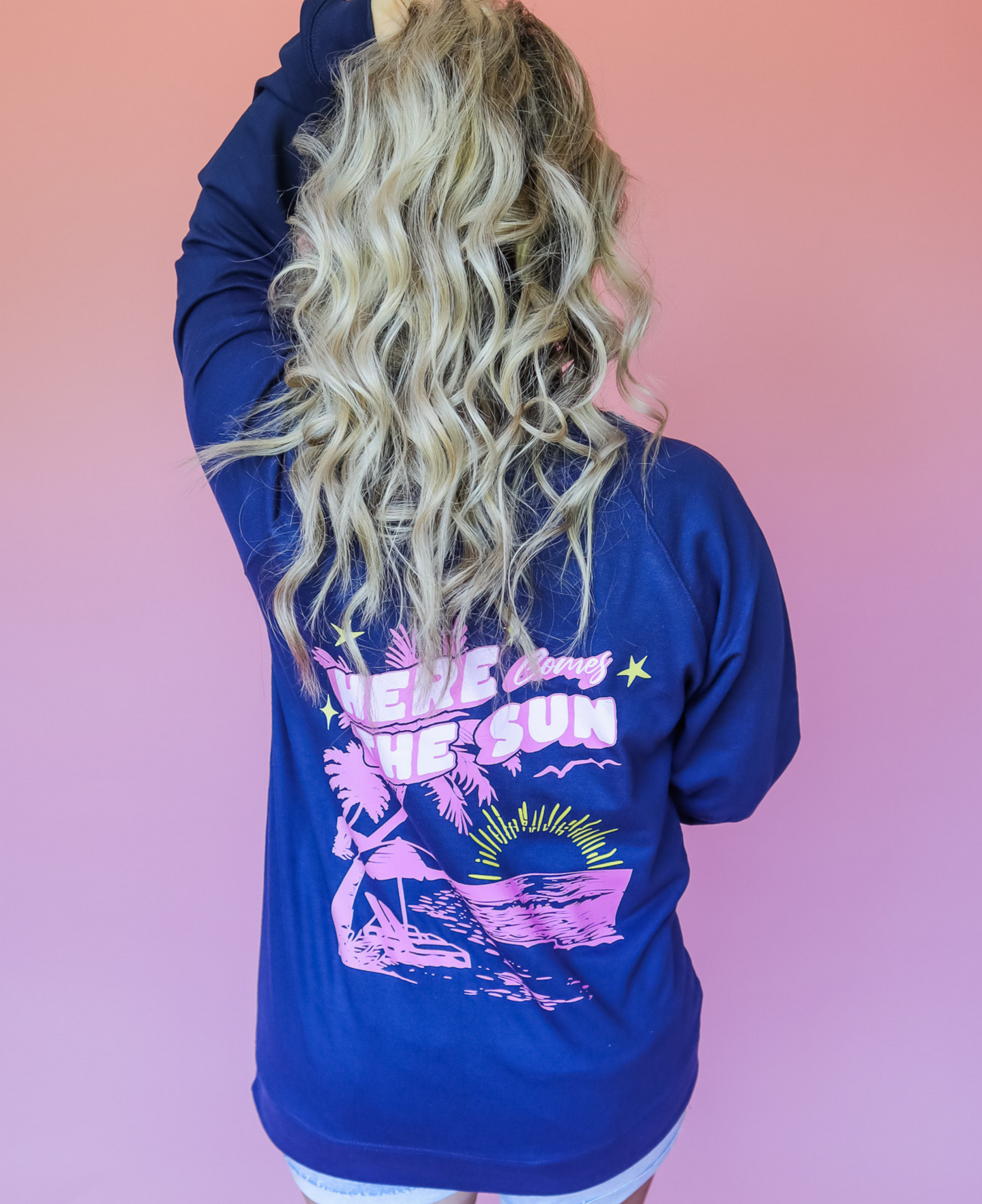 HERE COMES THE SUN FRONT BACK DESIGN