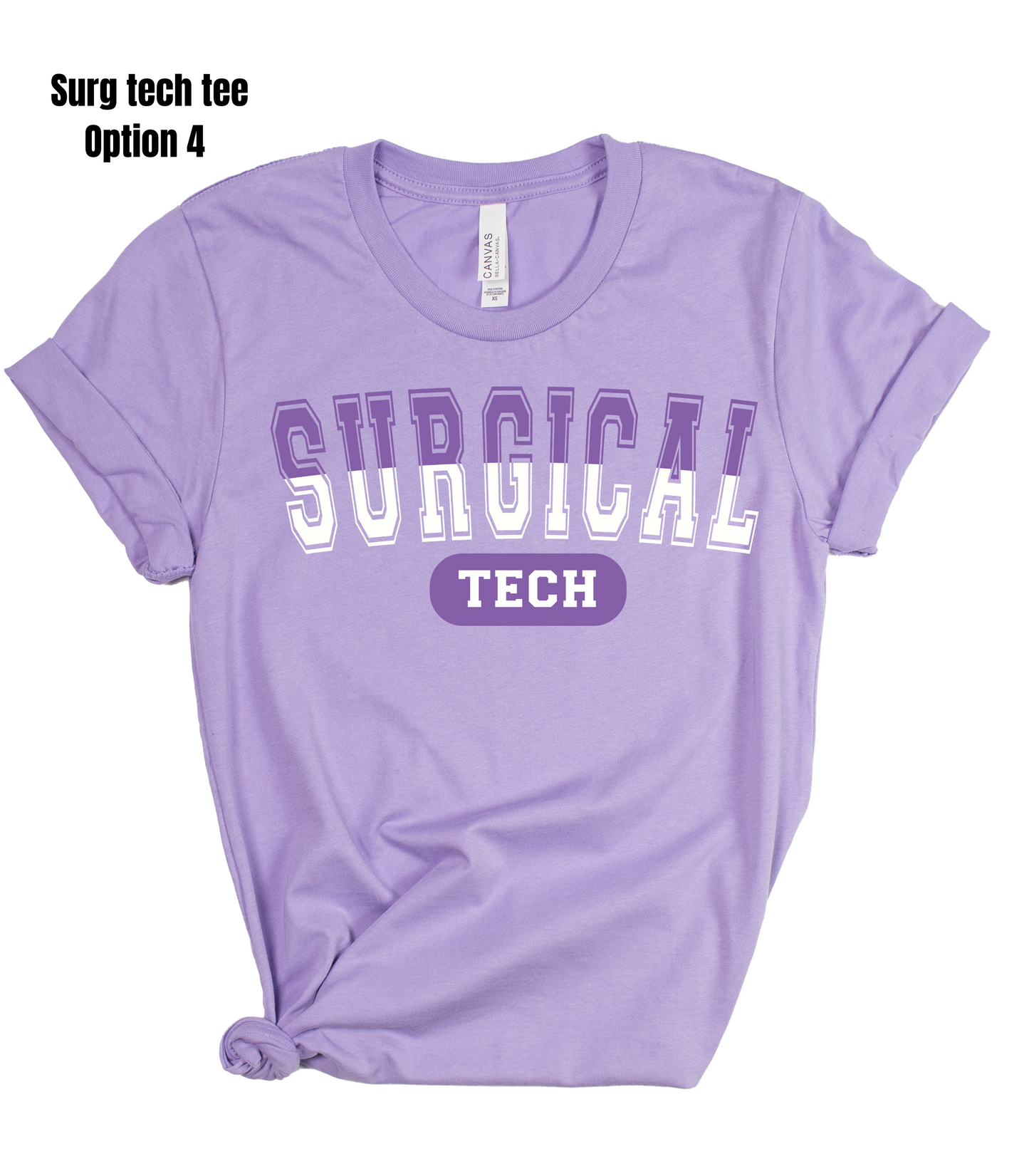 SURGICAL TECH TEE OPTIONS