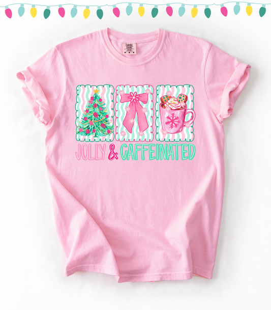 JOLLY & CAFFEINATED - TEES + LONG SLEEVE TEES