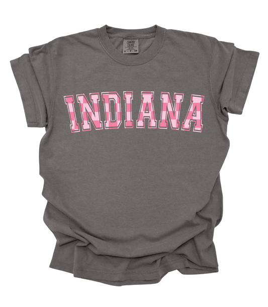 PINK CHECKERED INDIANA
