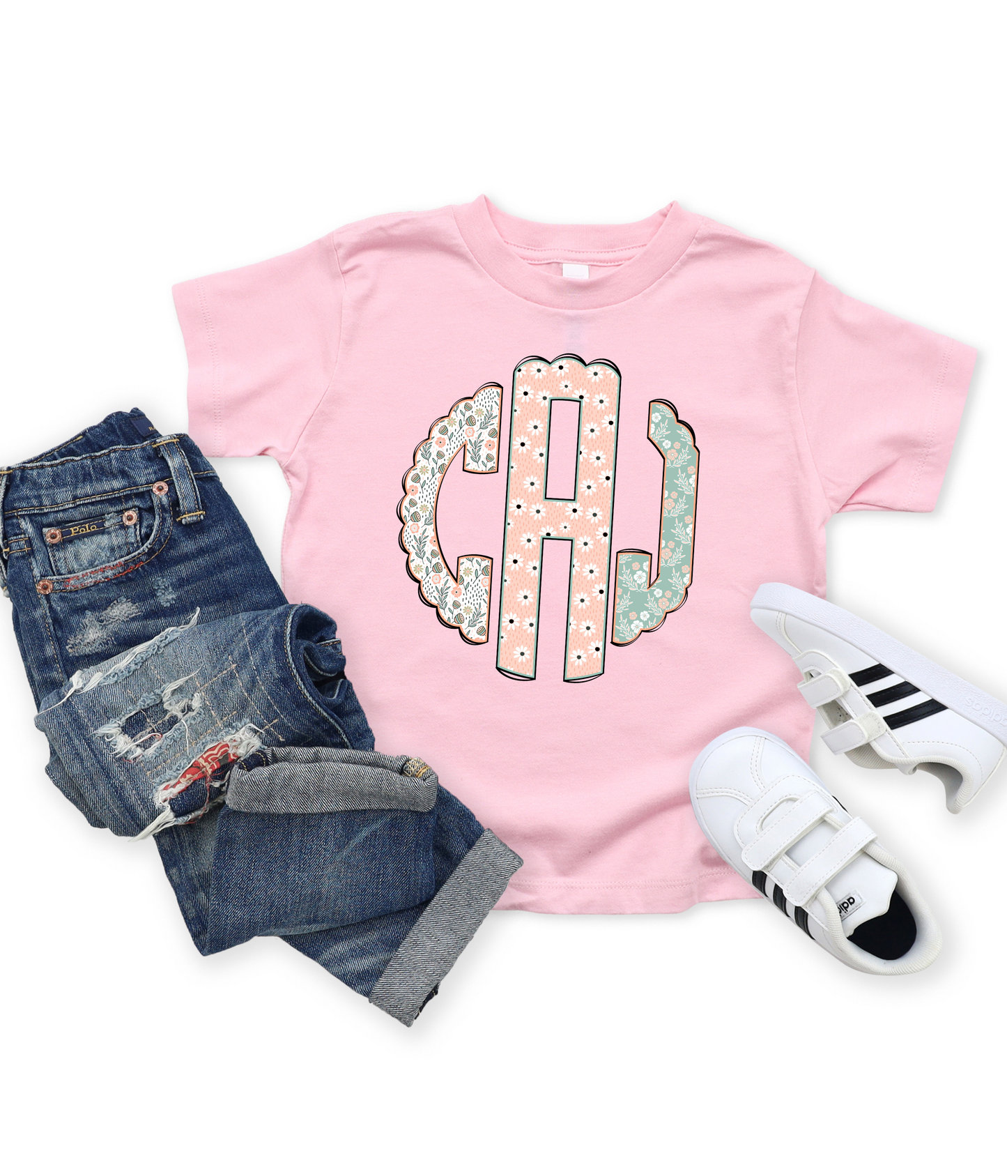 CUSTOM EASTER/SPRING MONOGRAM TODDLER/YOUTH